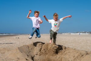 Zand Katwijk, overnachten aan zee